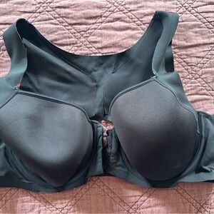 Bali Black Full-Coverage Smoothing Back Racer Back Bra